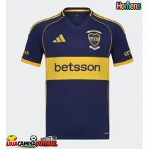 Camisa de Futebol Boca Juniors Edinson Cavani #10 Equipamento Principal 2025-26 Manga Curta